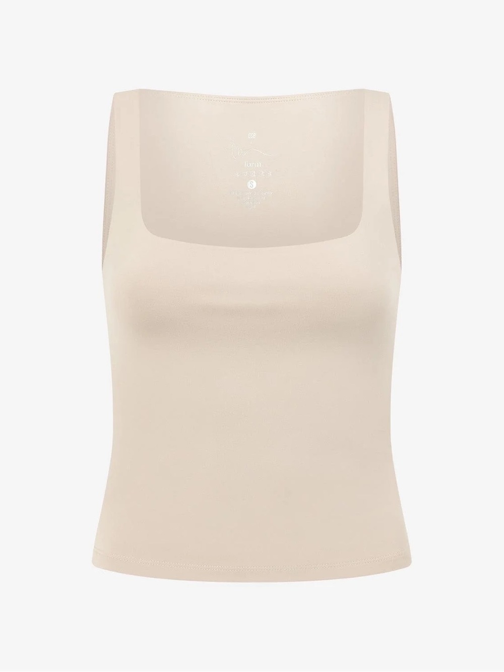 NWT CSB Form Scoop Tank XS in Fawn